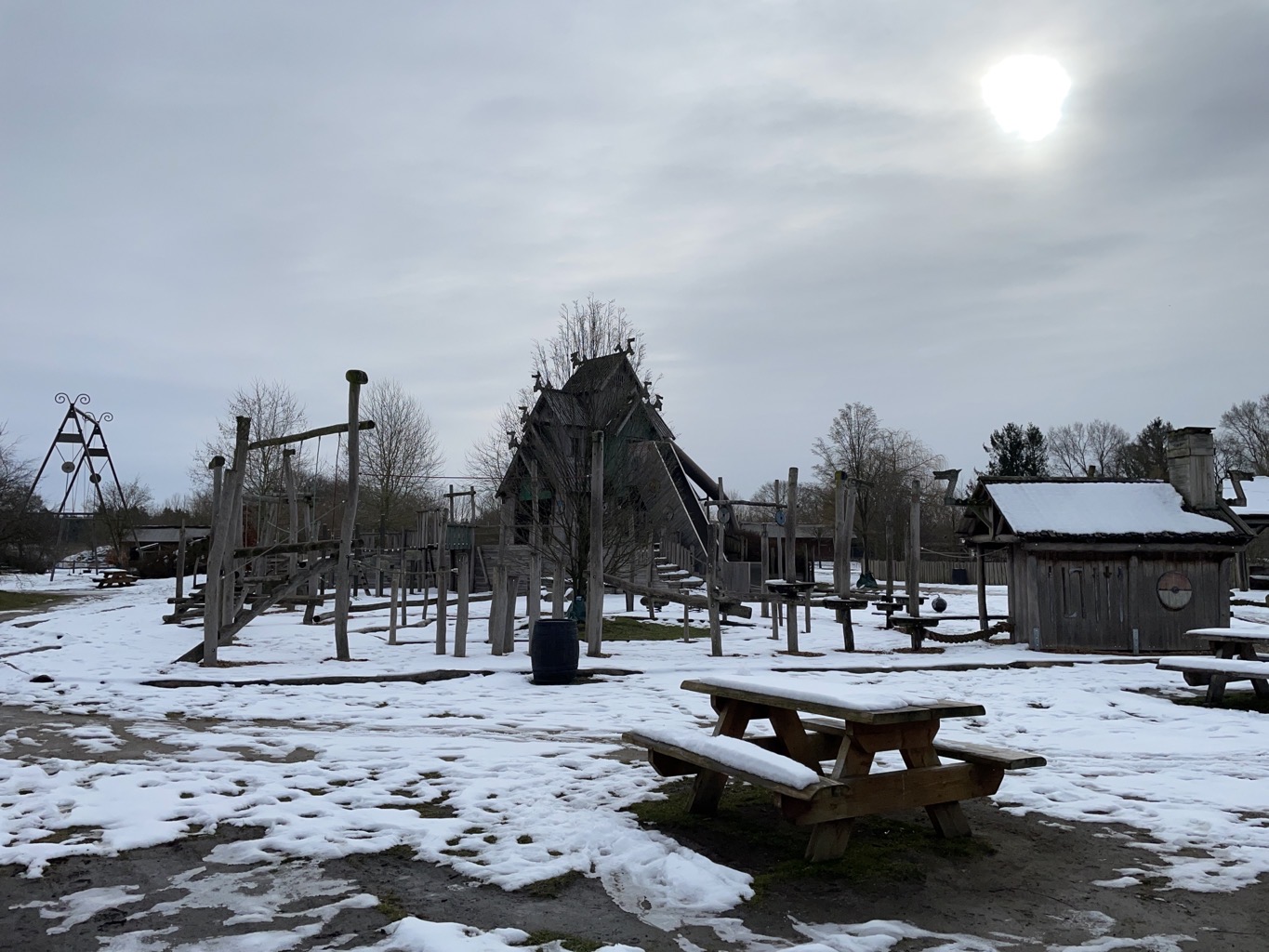 Affenspielplatz