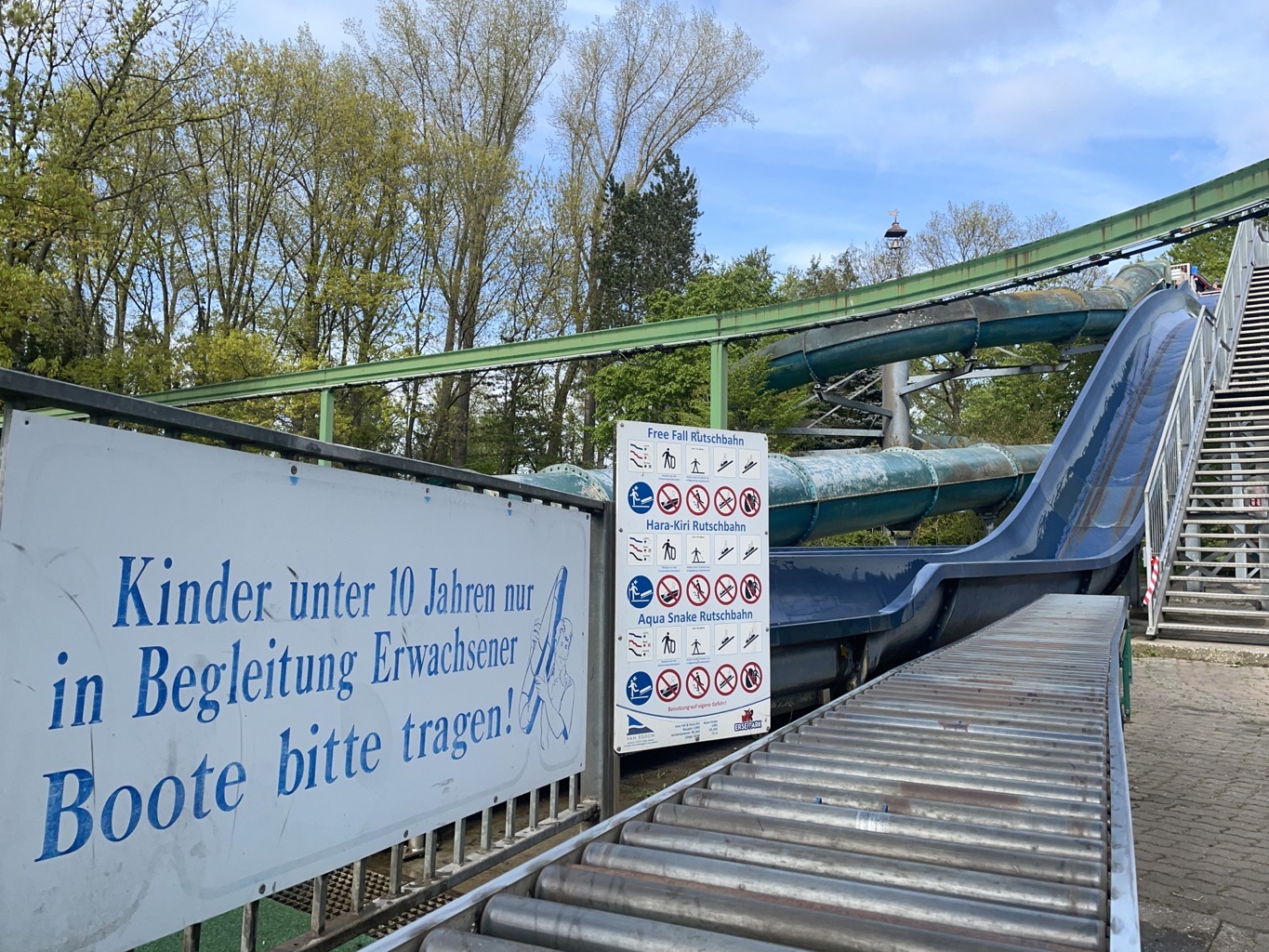 Wasserrutschen