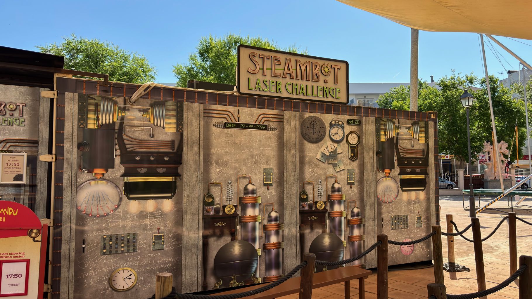 Steambot Laser Challenge