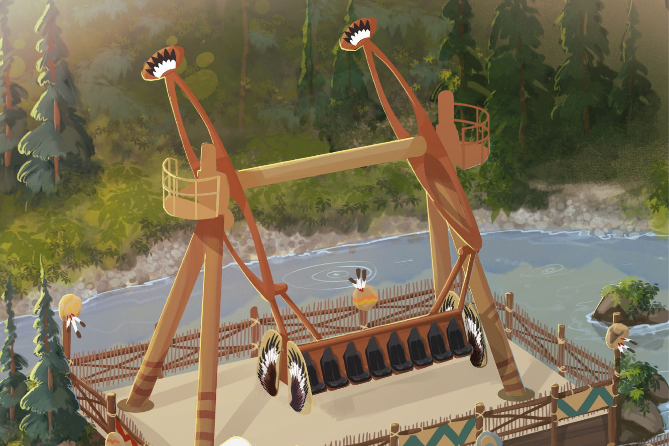 Großer Adlers freier Flug