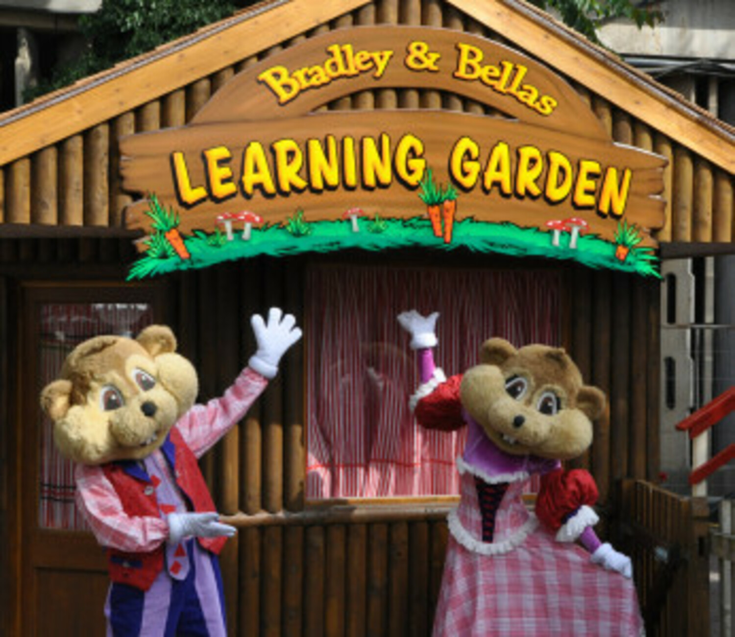 Bradley and Bella's learning garden